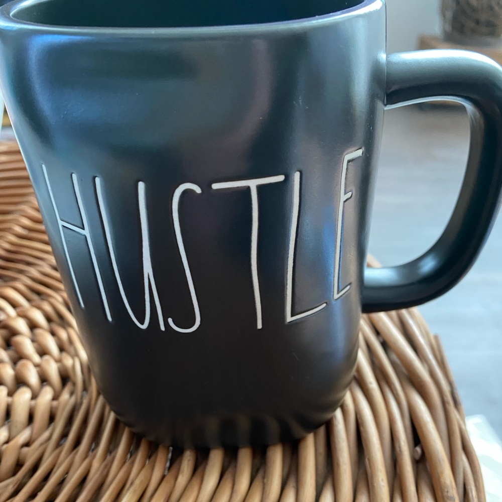 Rae Dunn Hustle mug